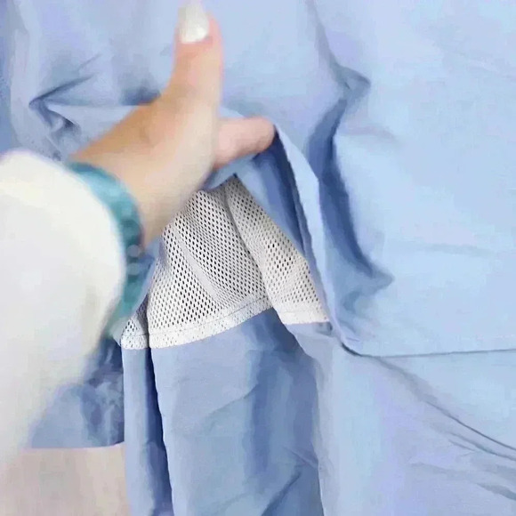 L.L Bean Short Sleeve Button Up Vented Fishing Shirt Men’s Blue Size XL Reg - Picture 10 of 13